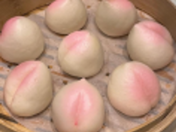 蓮蓉壽桃包
